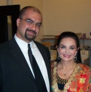 with Crystal Gayle after our show with her in Lancaster, PA at the American Music Theatre (Sep. 18, 2008)