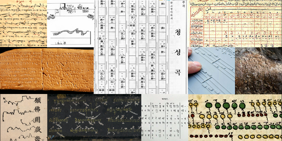 Timeline of Music Notation – Mae Mai